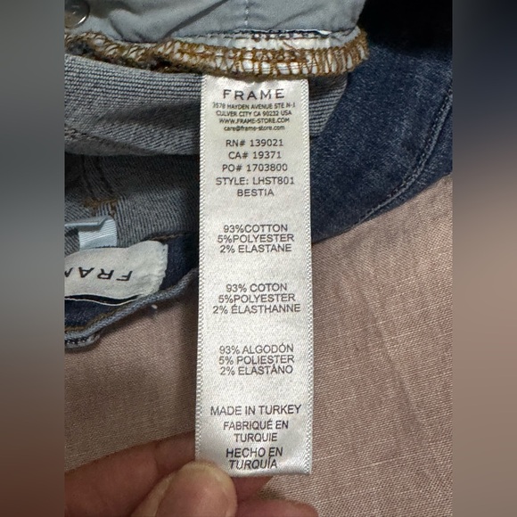 Frame Le High Straight Jeans - Picture 3 of 16